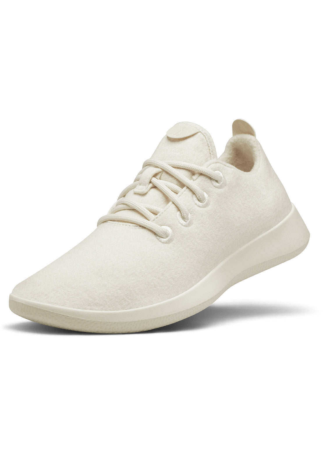 Allbirds Mens Wool Runner Shoes Natural White (Cream)