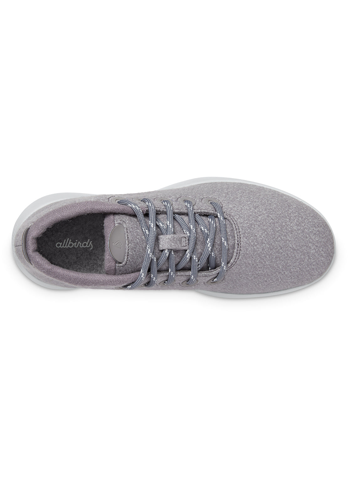 Allbirds Mens Wool Runner-Up Mizzles Shoes Medium Grey (Light Grey)