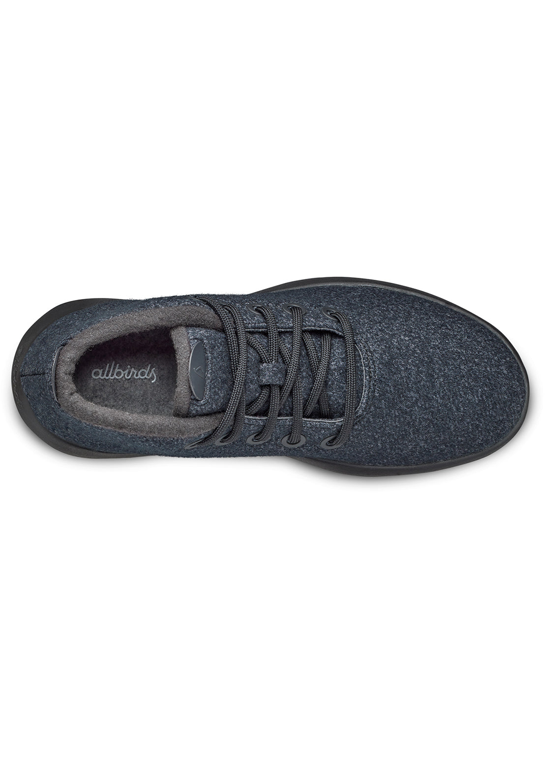 Allbirds Mens Wool Runner-Up Mizzles Shoes Natural Black
