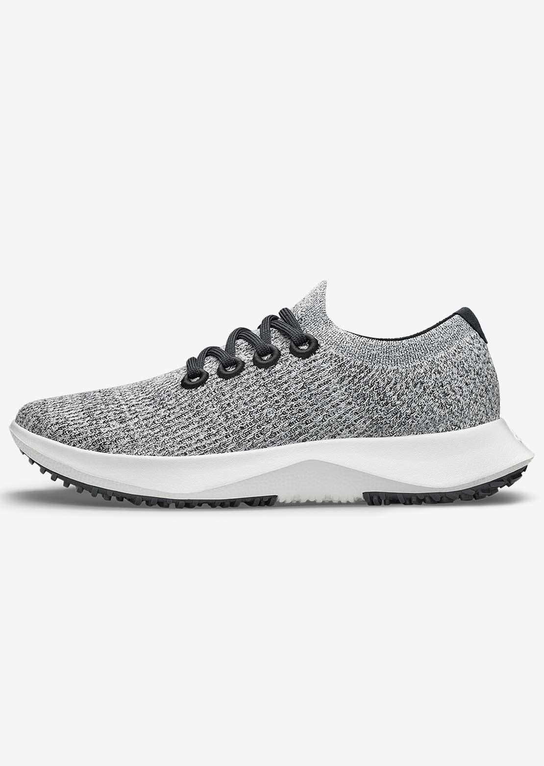 Allbirds Womens Tree Dasher 2 Shoes Blizzard/Natural Black