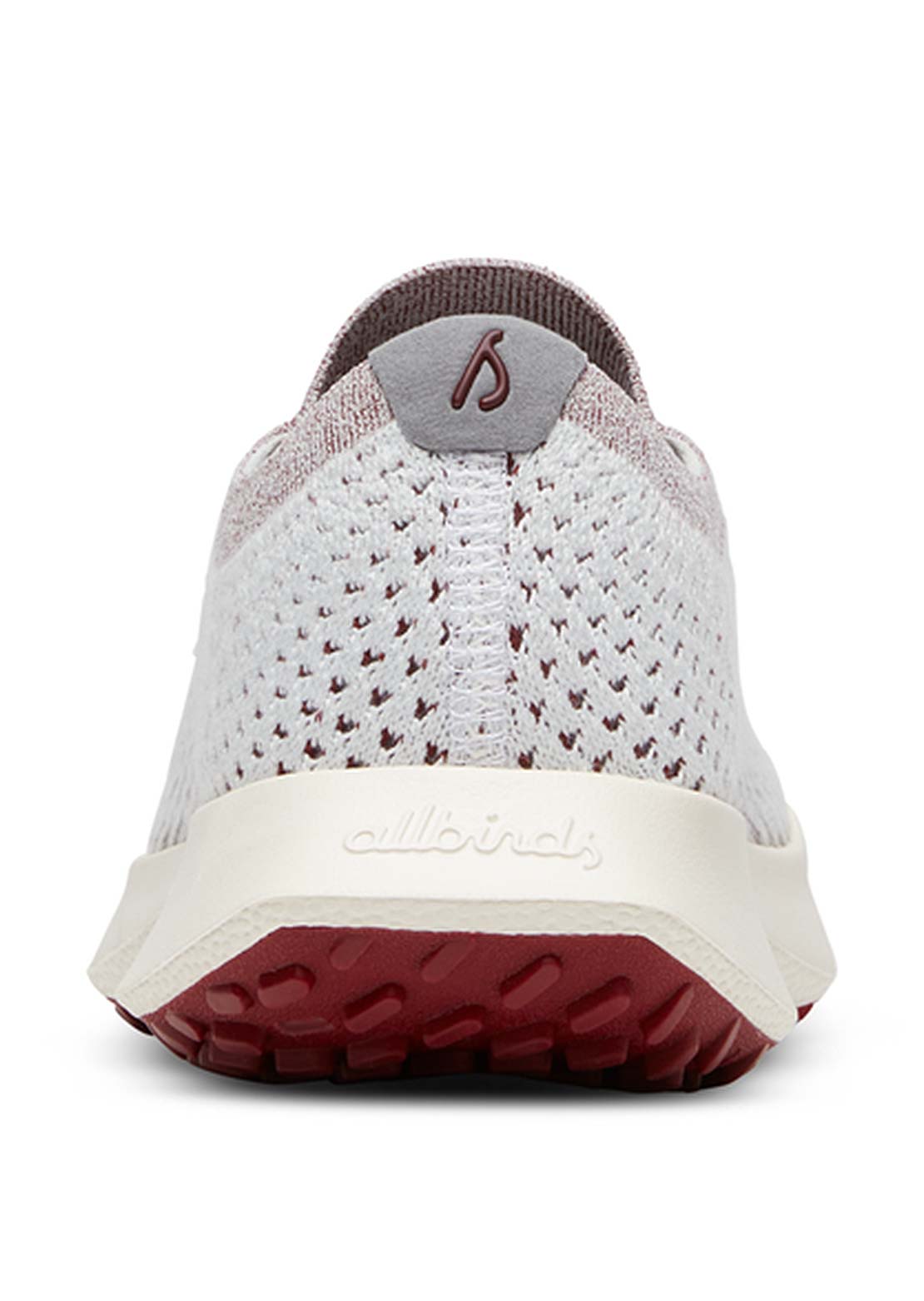 Allbirds Womens Tree Dasher 2 Shoes Blizzard/Thunder Red (Natural White)