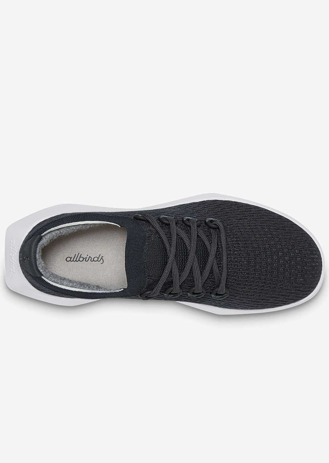 Allbirds Womens Tree Dasher 2 Shoes Natural Black/Blizzard