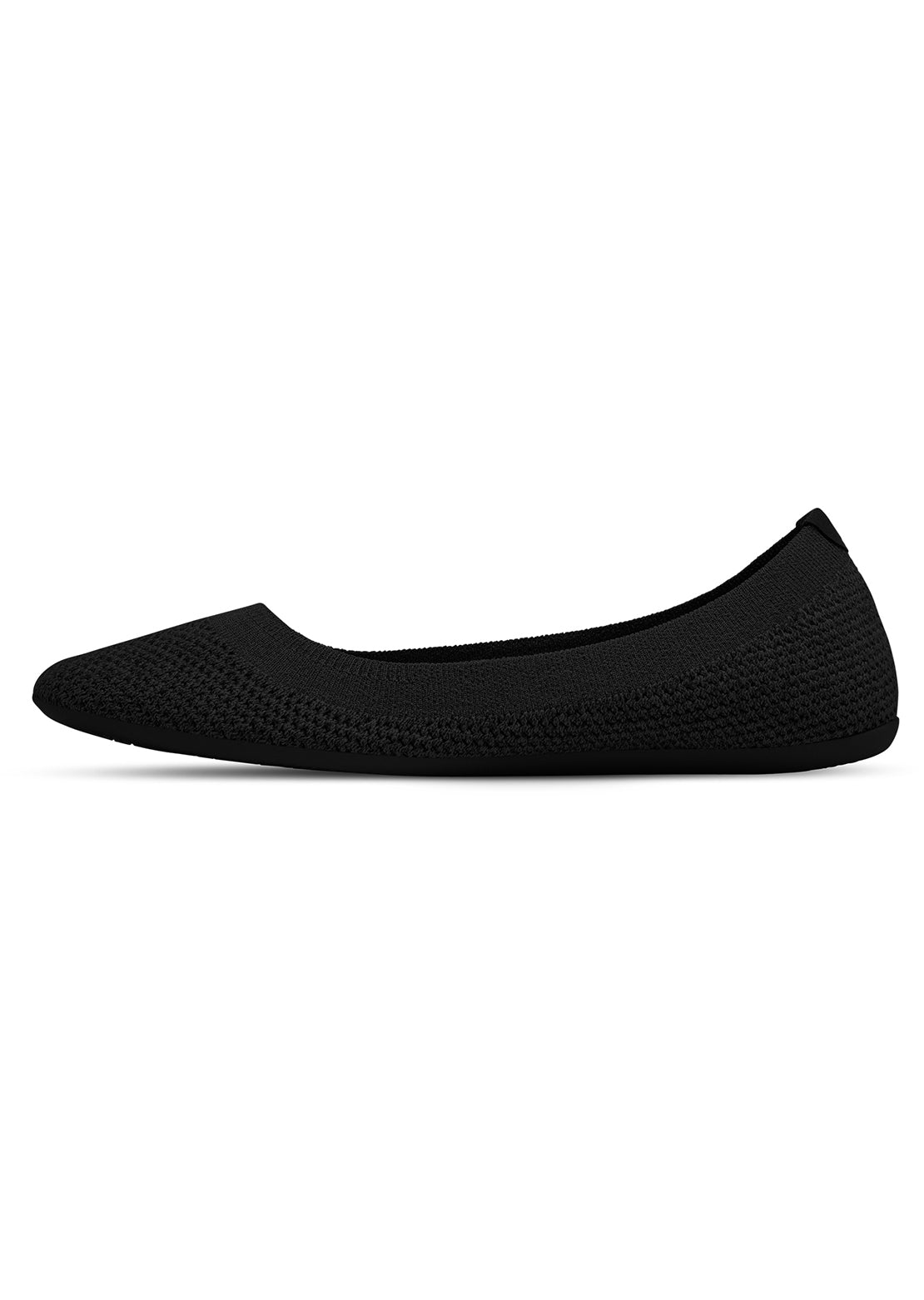 Allbirds Womens Tree Breezer Shoes Jet Black (Black)