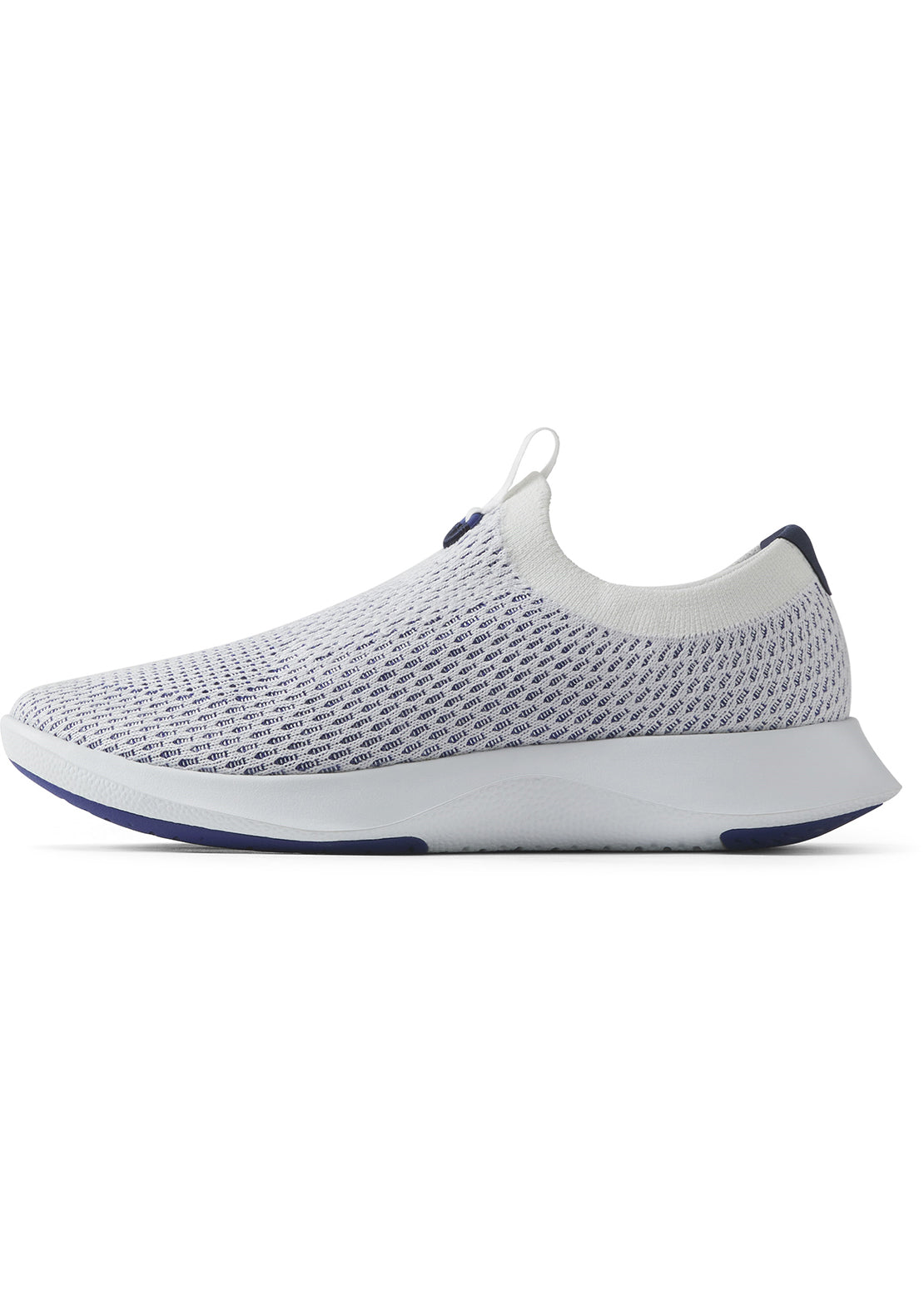 Allbirds Womens Tree Dasher Relay Shoes Blizzard/Hazy Cobalt (Clarity Blue)