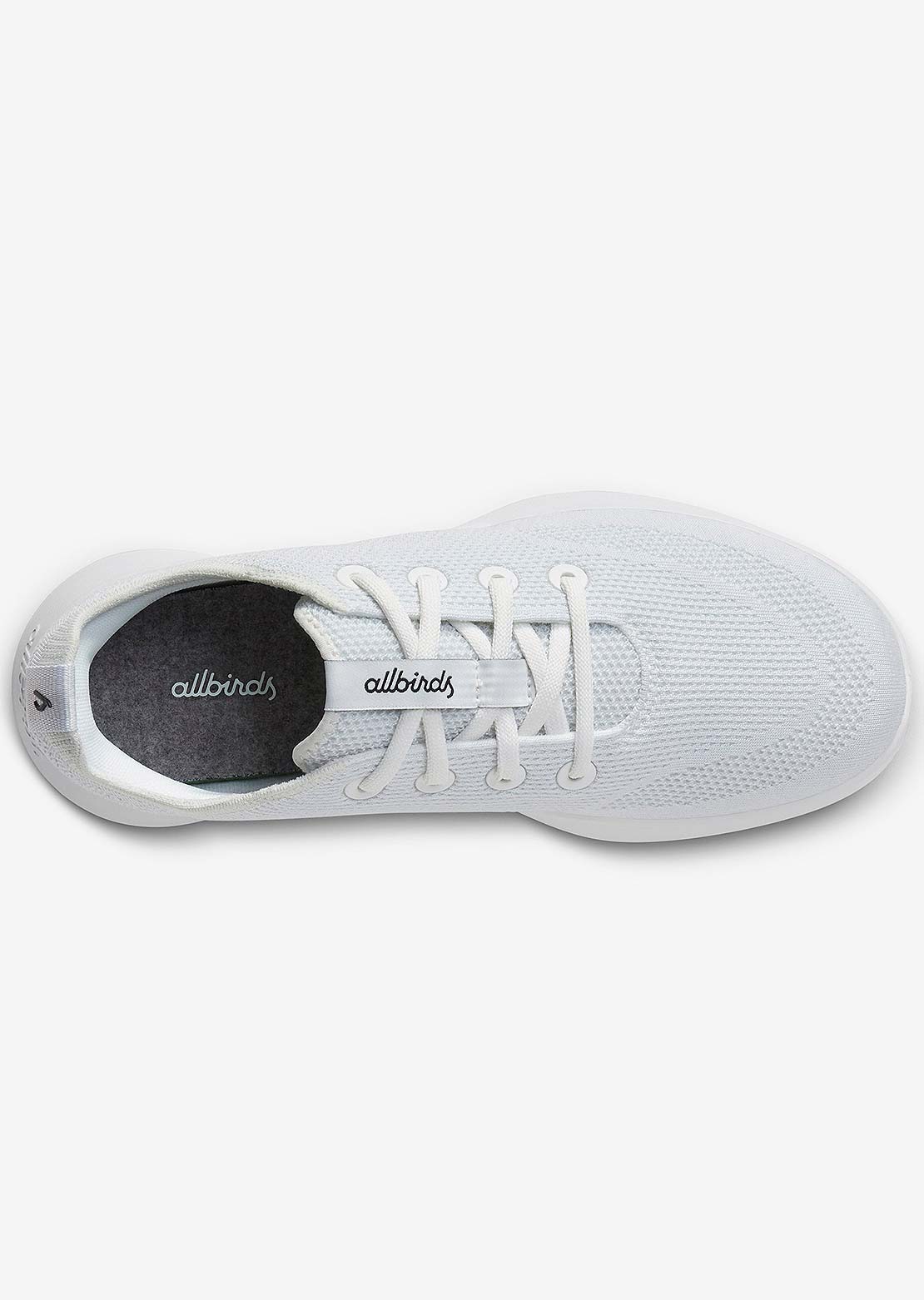 Allbirds Women&#39;s Tree Runner Go Shoes Blizzard/Blizzard