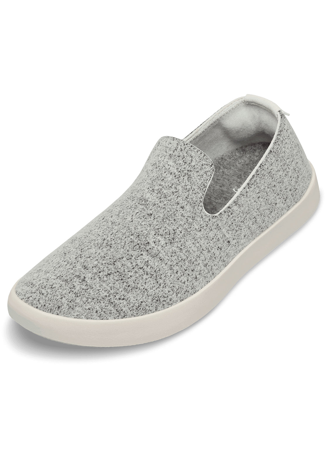 Allbirds Womens Wool Lounger Shoes Dapple Grey (Cream)
