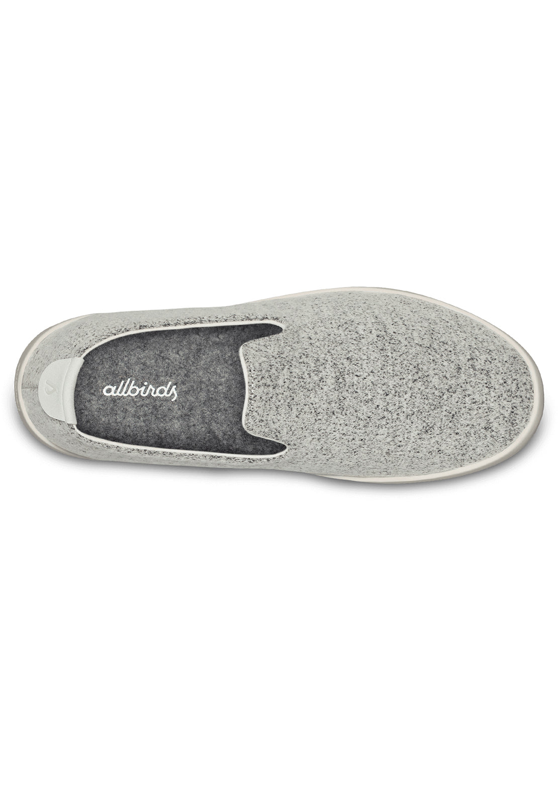 Allbirds Womens Wool Lounger Shoes Dapple Grey (Cream)