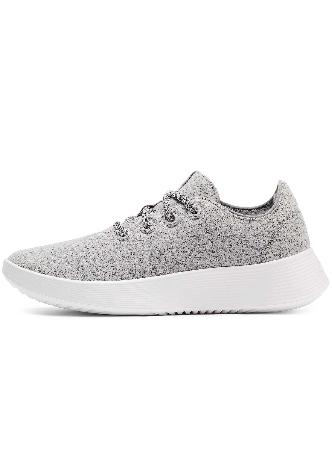 Allbirds Women's Wool Runner 2 Shoes Medium Grey/Blizazrd