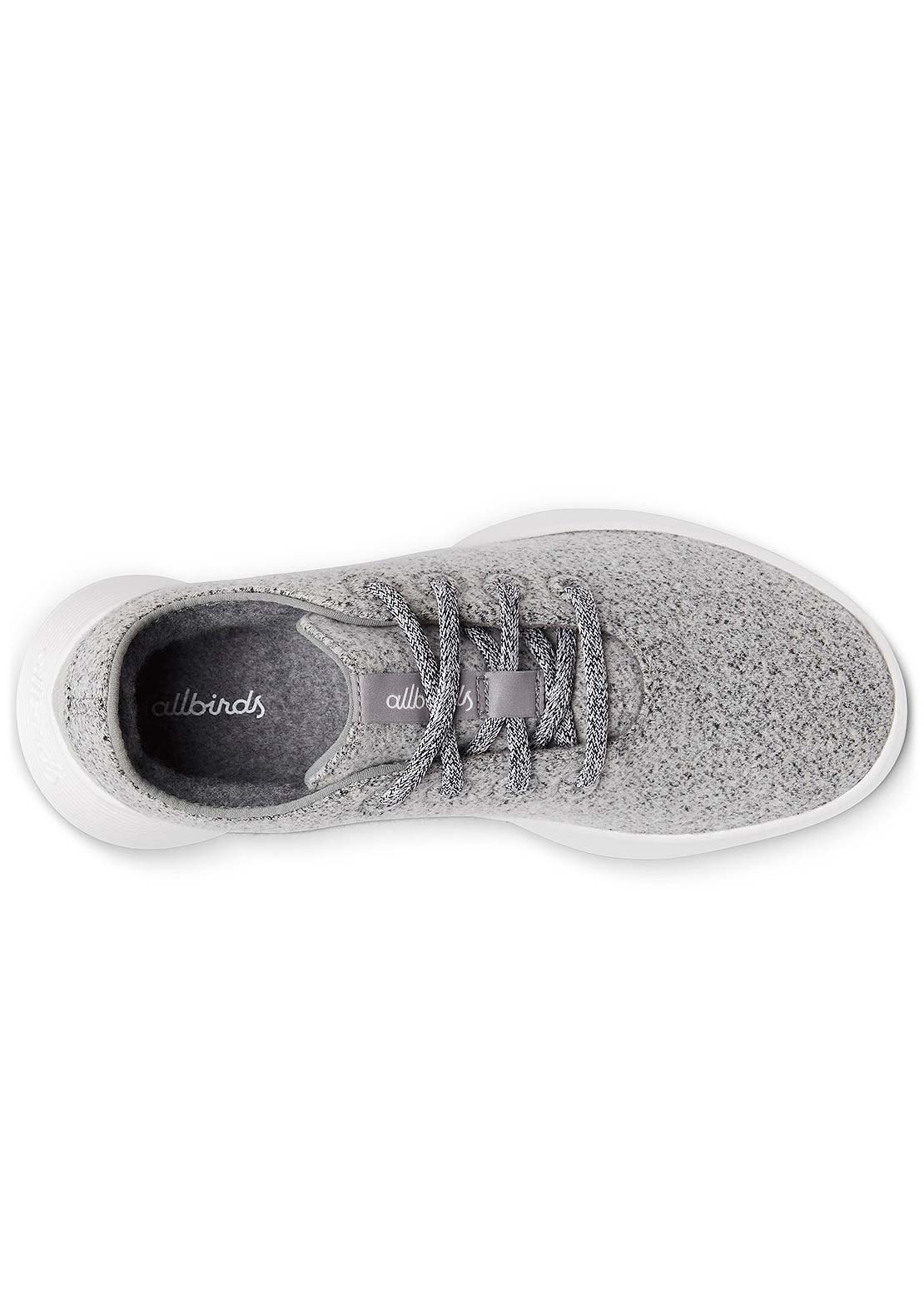 Allbirds Women's Wool Runner 2 Shoes Medium Grey/Blizazrd