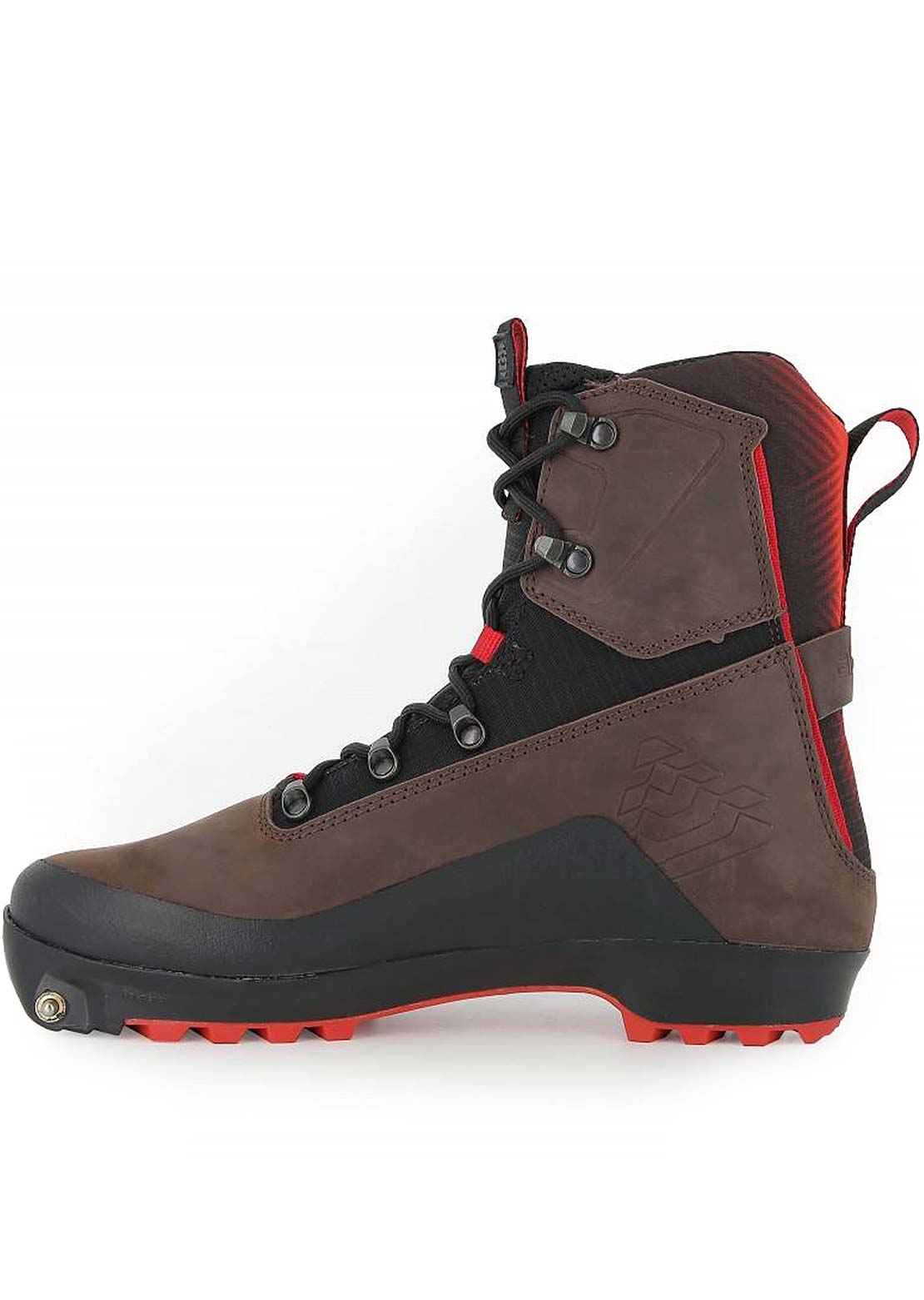 Alpina Men's Pioneer Pro Nordic Backcountry Ski Boots Dark Brown/Black