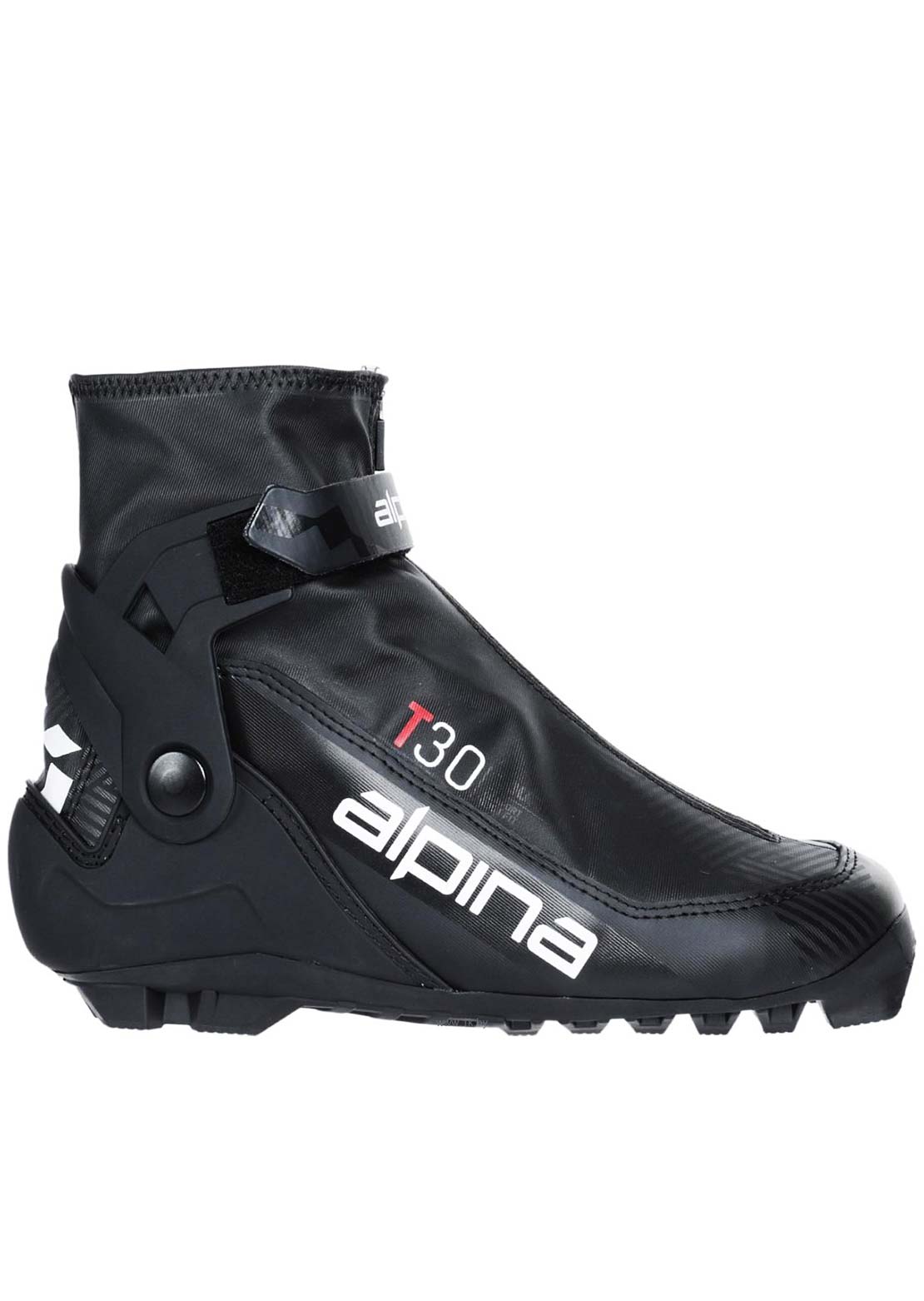 Alpina Men&#39;s T30 Nordic Backcountry Ski Boots Black/Red