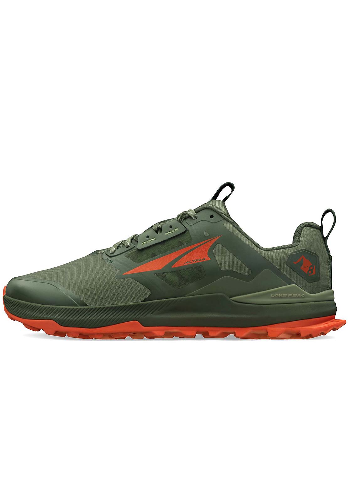 Altra Men&#39;s Lone Peak 8 Trail Running Shoes Dusty Olive