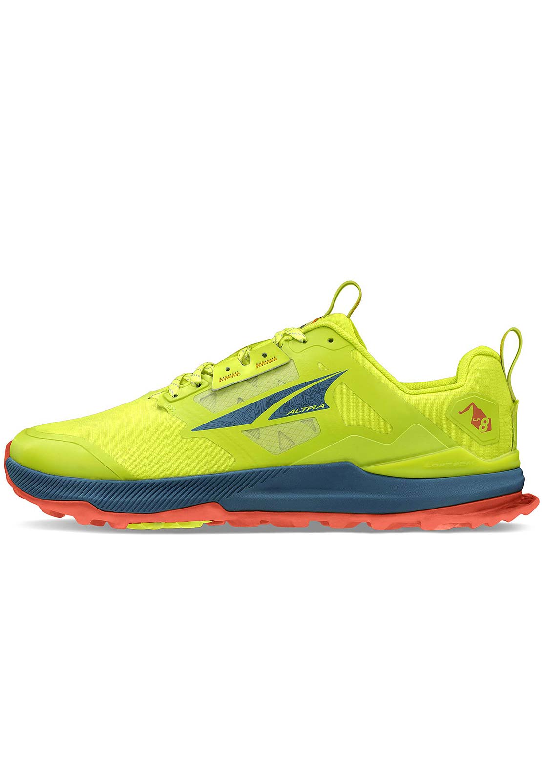 Altra Men&#39;s Lone Peak 8 Trail Running Shoes Lime