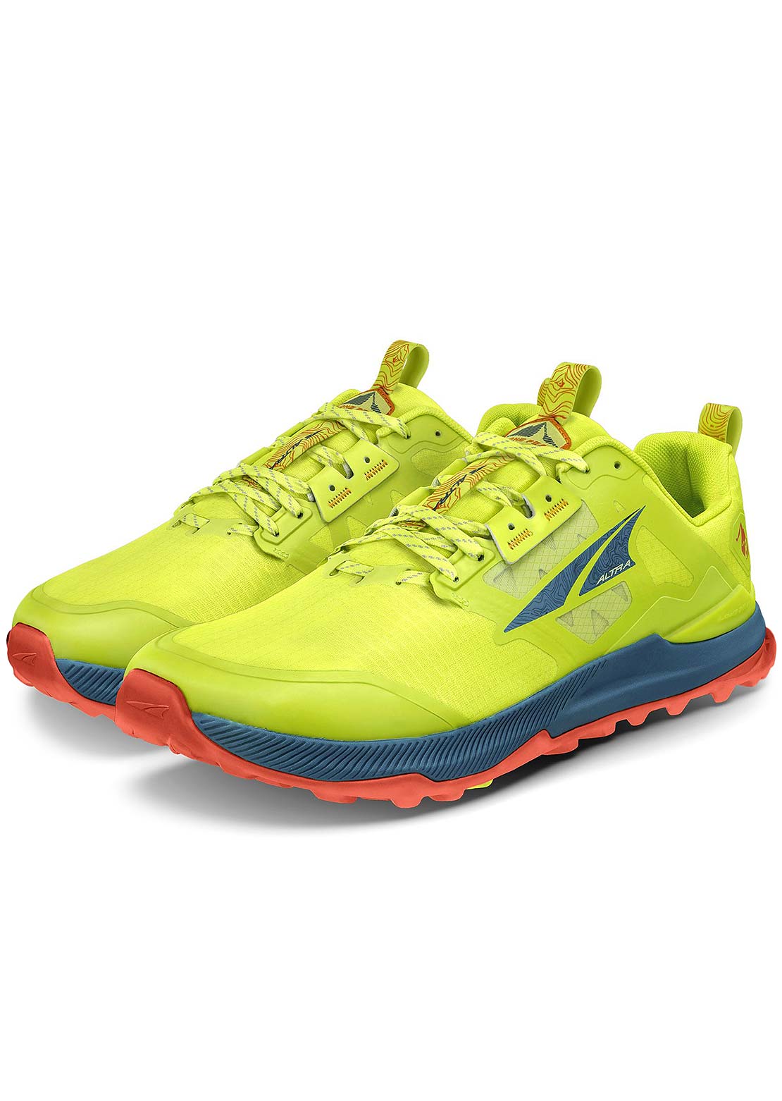 Altra Men&#39;s Lone Peak 8 Trail Running Shoes Lime