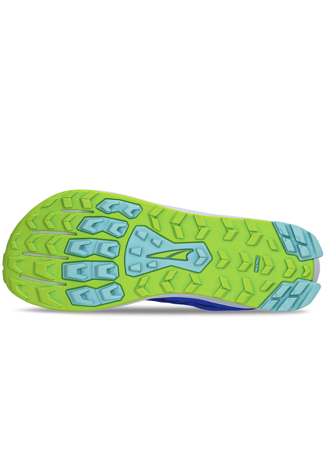 Altra Men's Lone Peak 9 Running Shoes Blue/Lime
