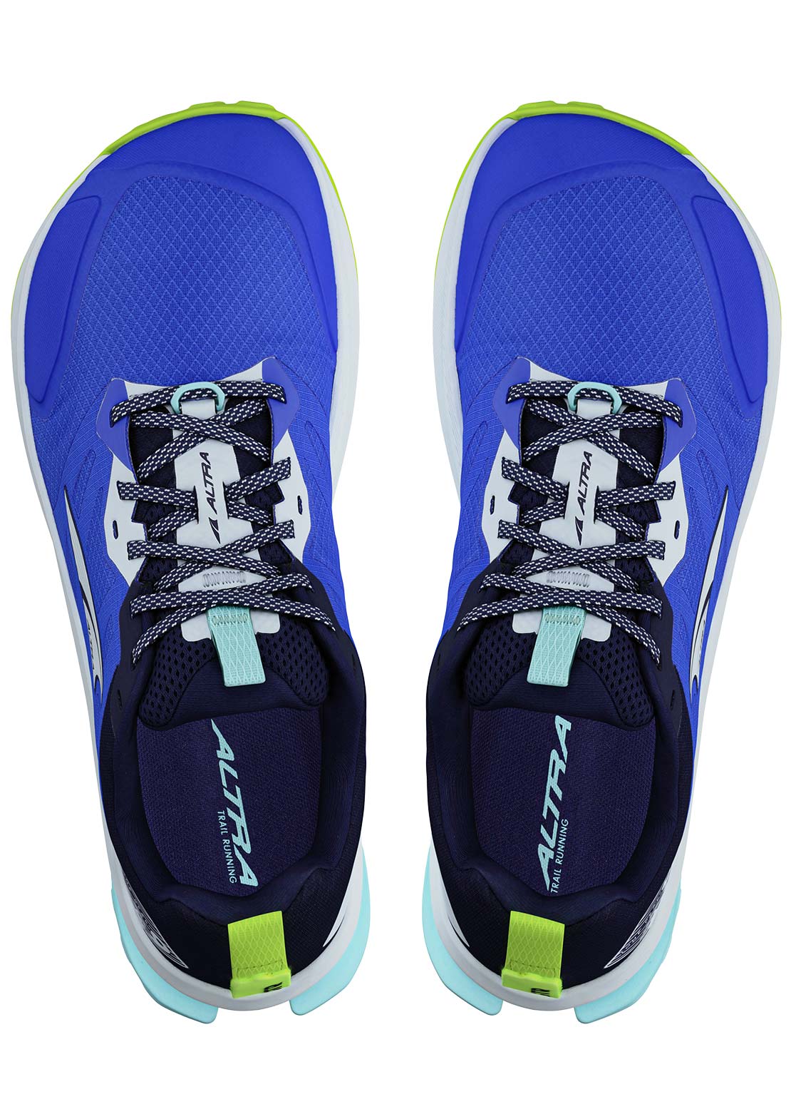 Altra Men's Lone Peak 9 Running Shoes Blue/Lime