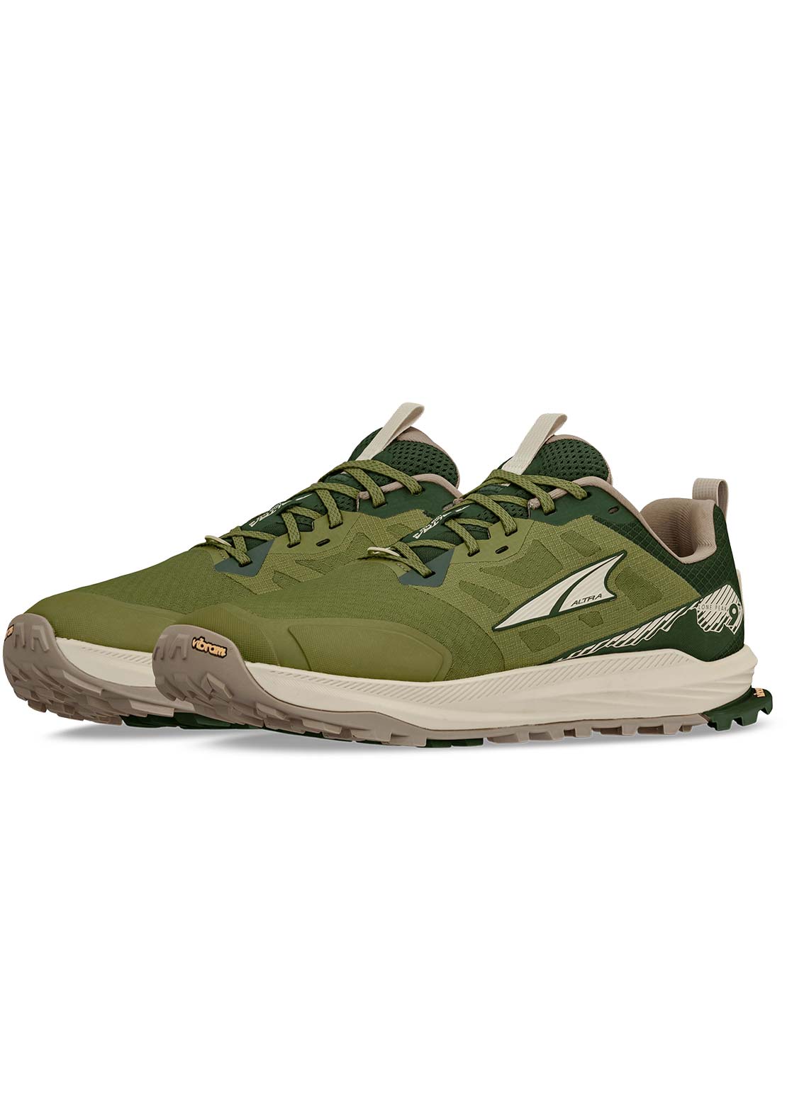 Altra Men's Lone Peak 9+ Trail Running Shoes Green