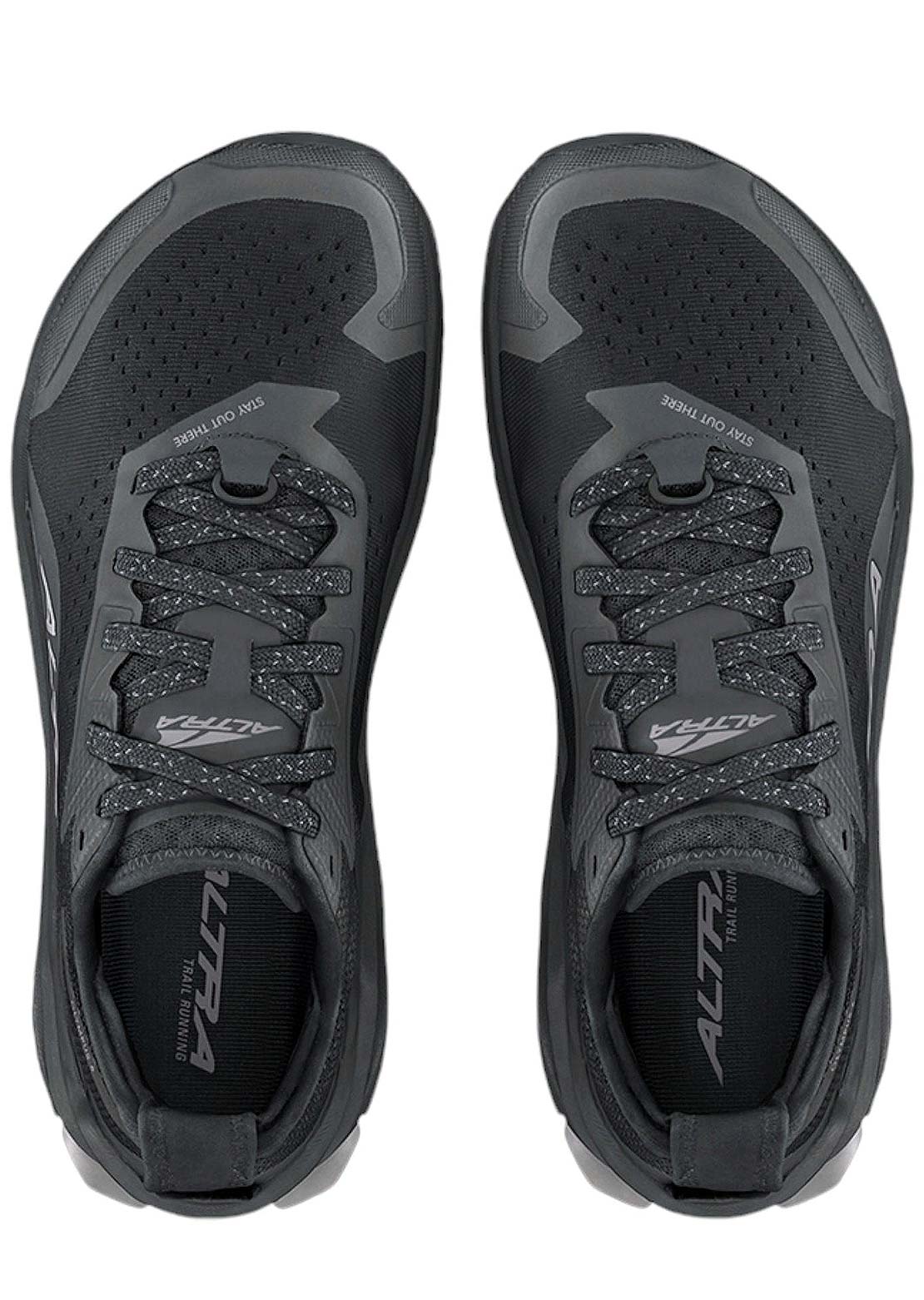 Altra Men's Olympus 6 Trail Running Shoes Black/Black