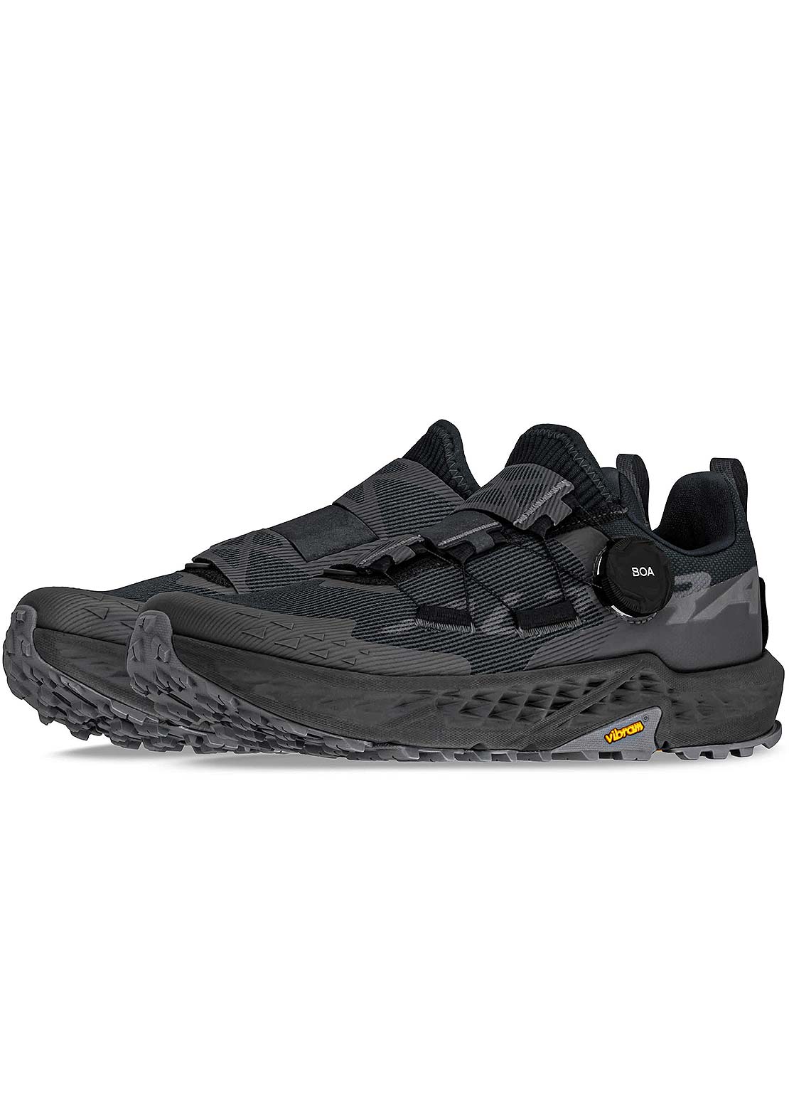 Altra Men&#39;s Timp 5 Boa Trail Running Shoes Black/Black