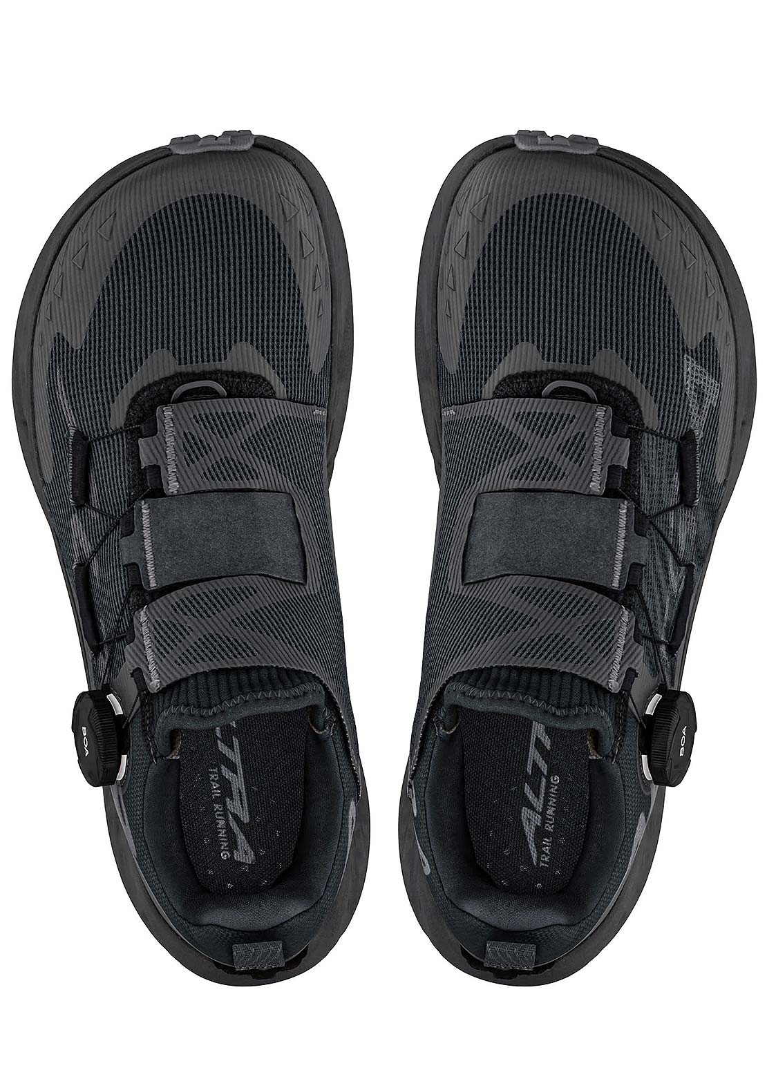 Altra Men&#39;s Timp 5 Boa Trail Running Shoes Black/Black