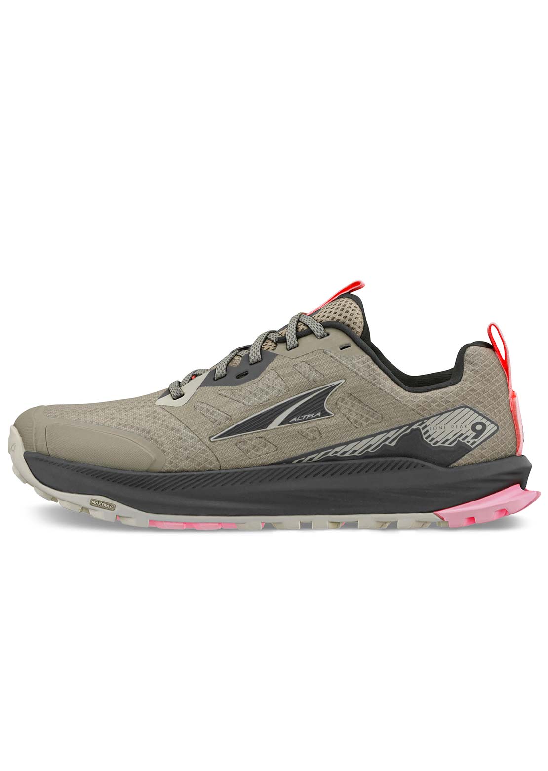 Altra Women's Lone Peak 9 Running Shoes Dusty Olive