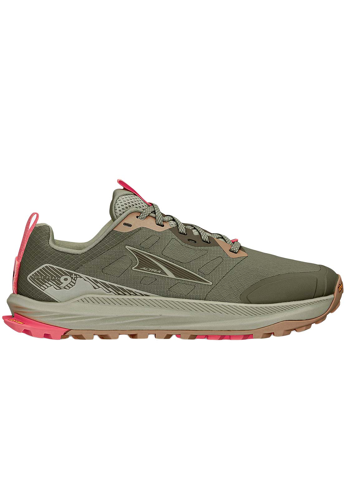 Altra Women's Lone Peak 9+ Trail Running Shoes Dusty Olive