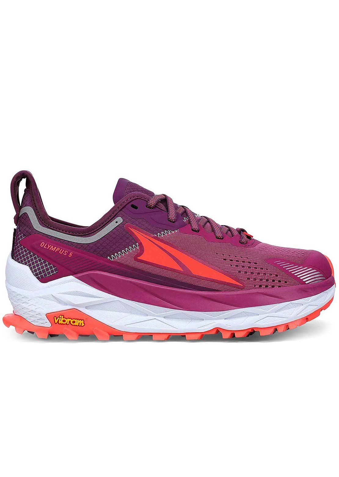 Altra Women&#39;s Olympus 5 Trail Running Shoes Purple/Orange