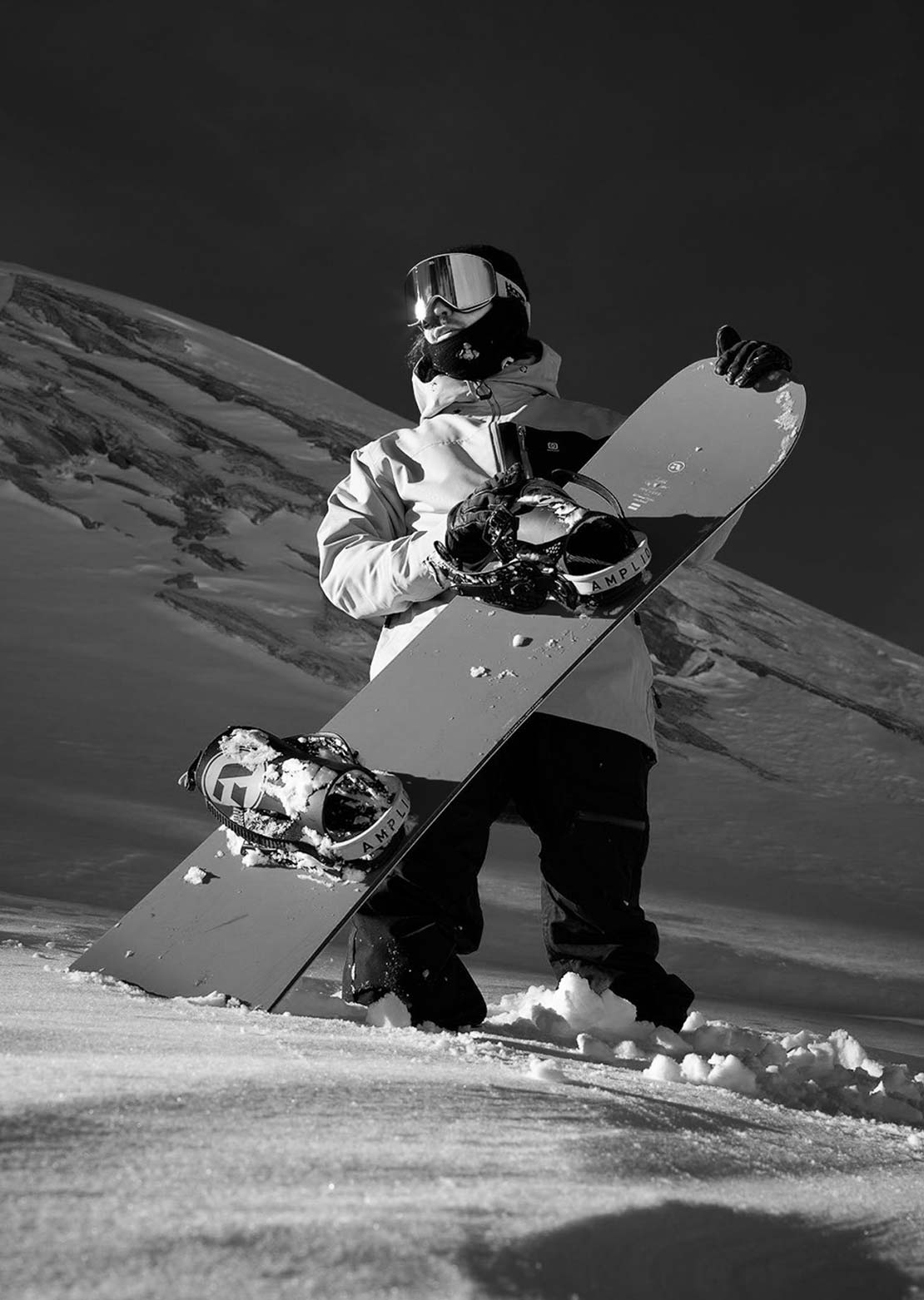 Amplid Unisex Memory Stick Snowboard