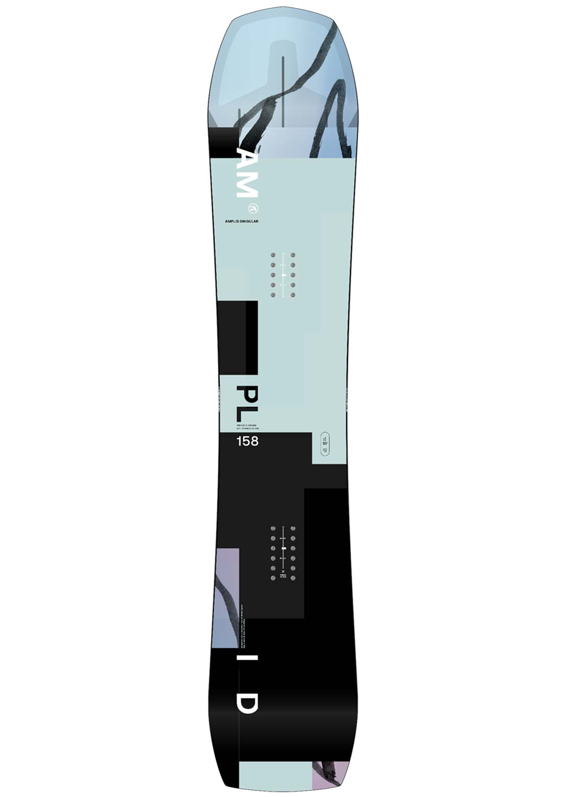 Amplid Unisex Singular Snowboard