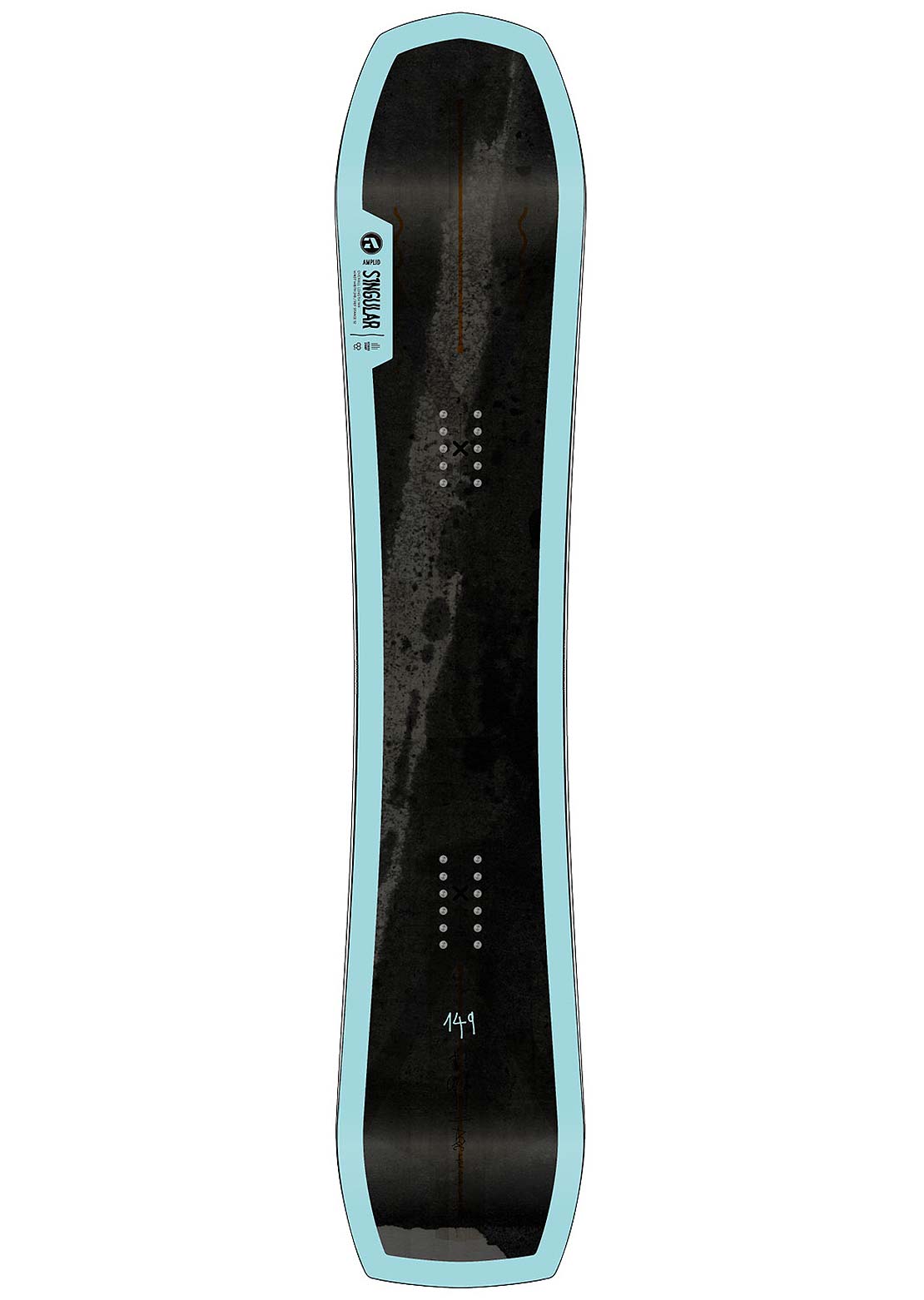 Amplid Unisex Singular Snowboards 49 cm