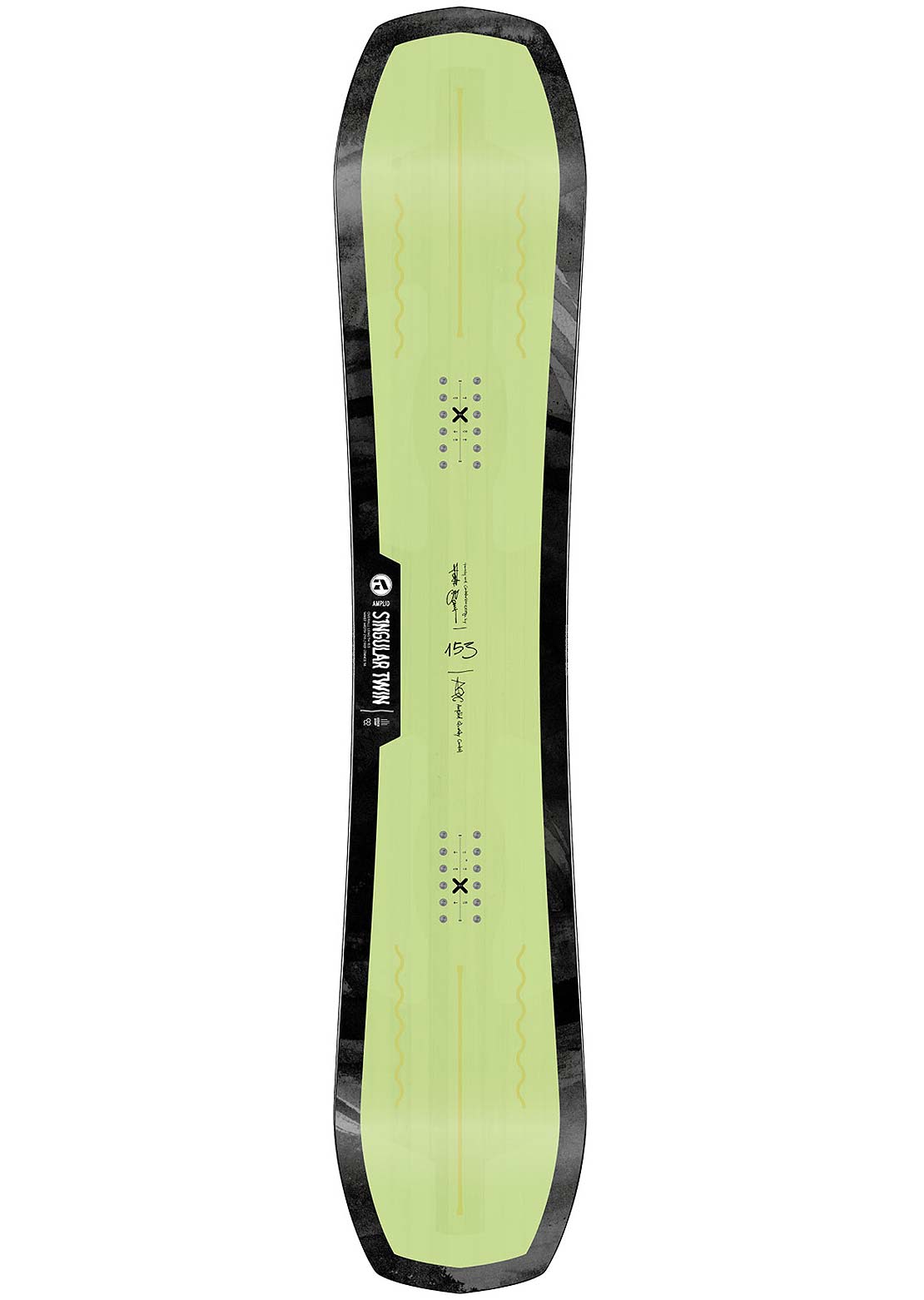 Amplid Unisex Singular Twin Snowboards Multi