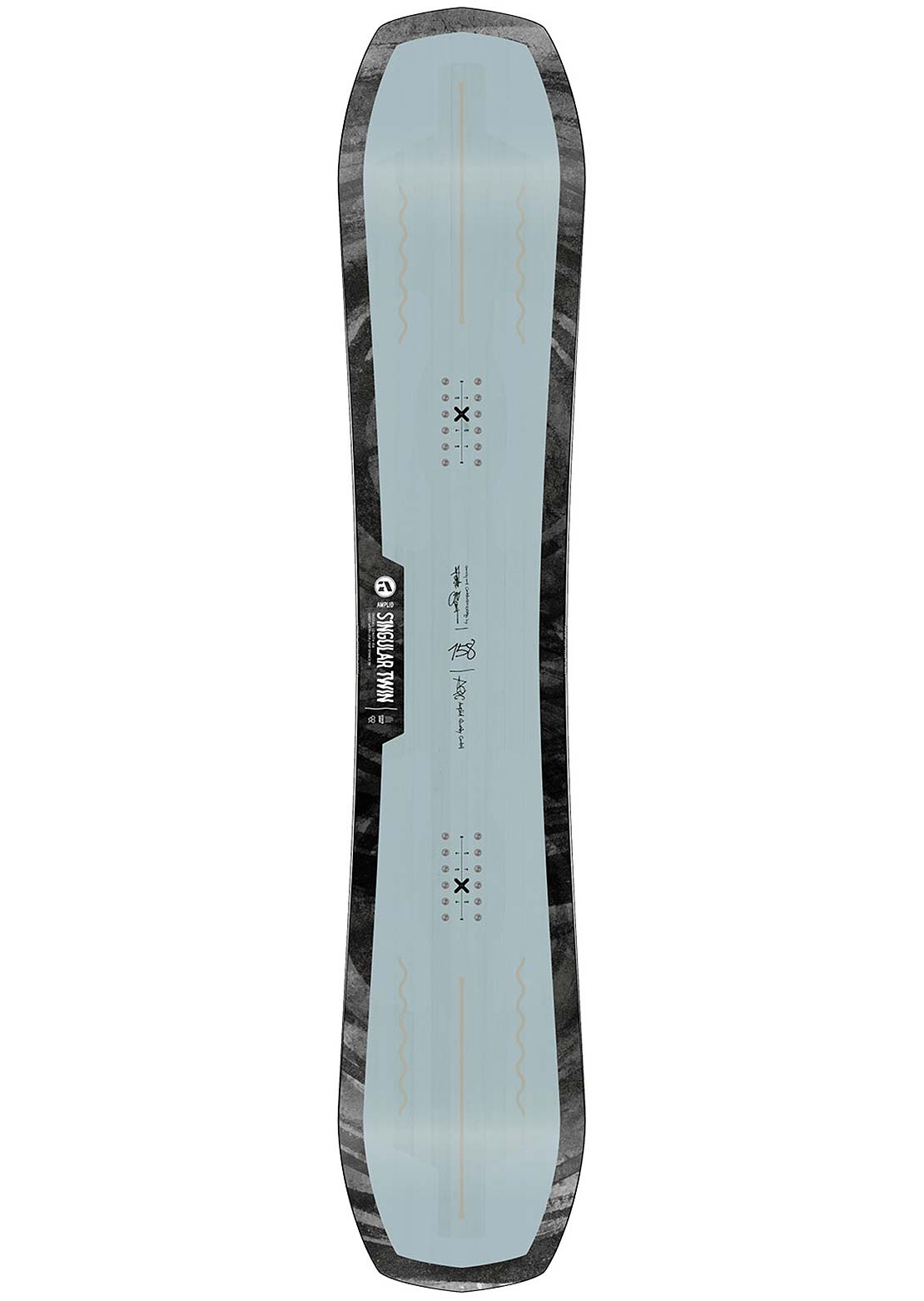 Amplid Unisex Singular Twin Snowboards Multi