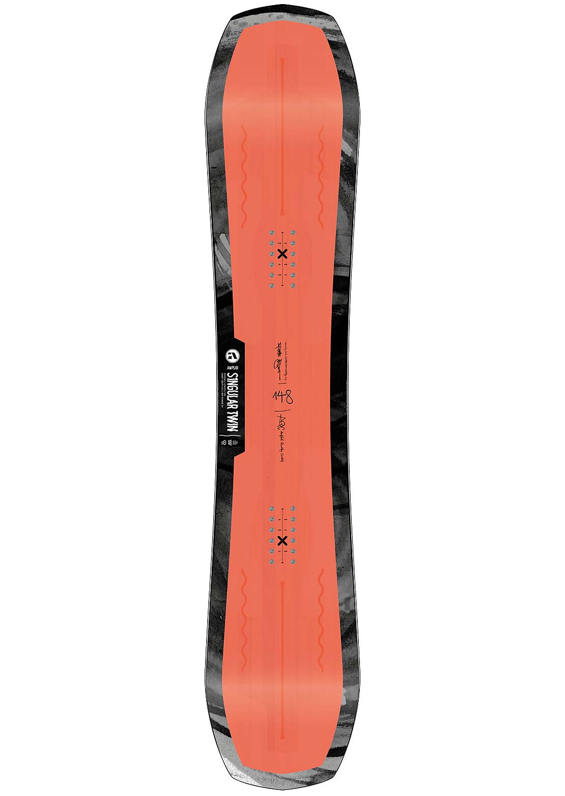 Amplid Unisex Singular Twin Snowboards