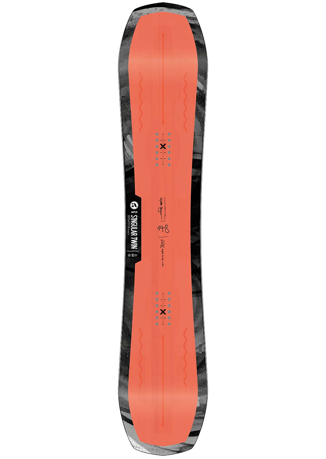 Amplid Unisex Singular Twin Snowboards 48 cm