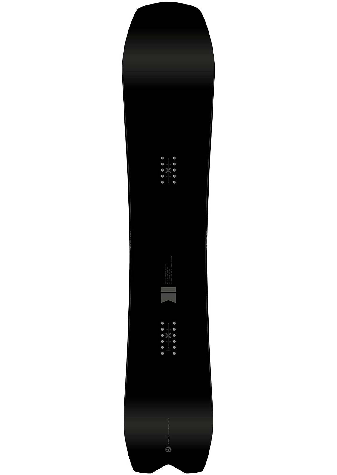 Amplid Unisex Soulmate Snowboards Black
