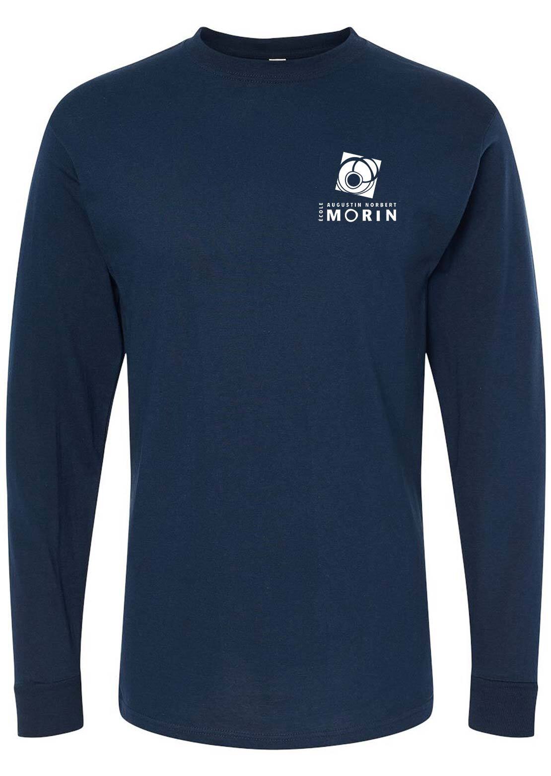AN-MORIN Manches Longues Unisex Navy
