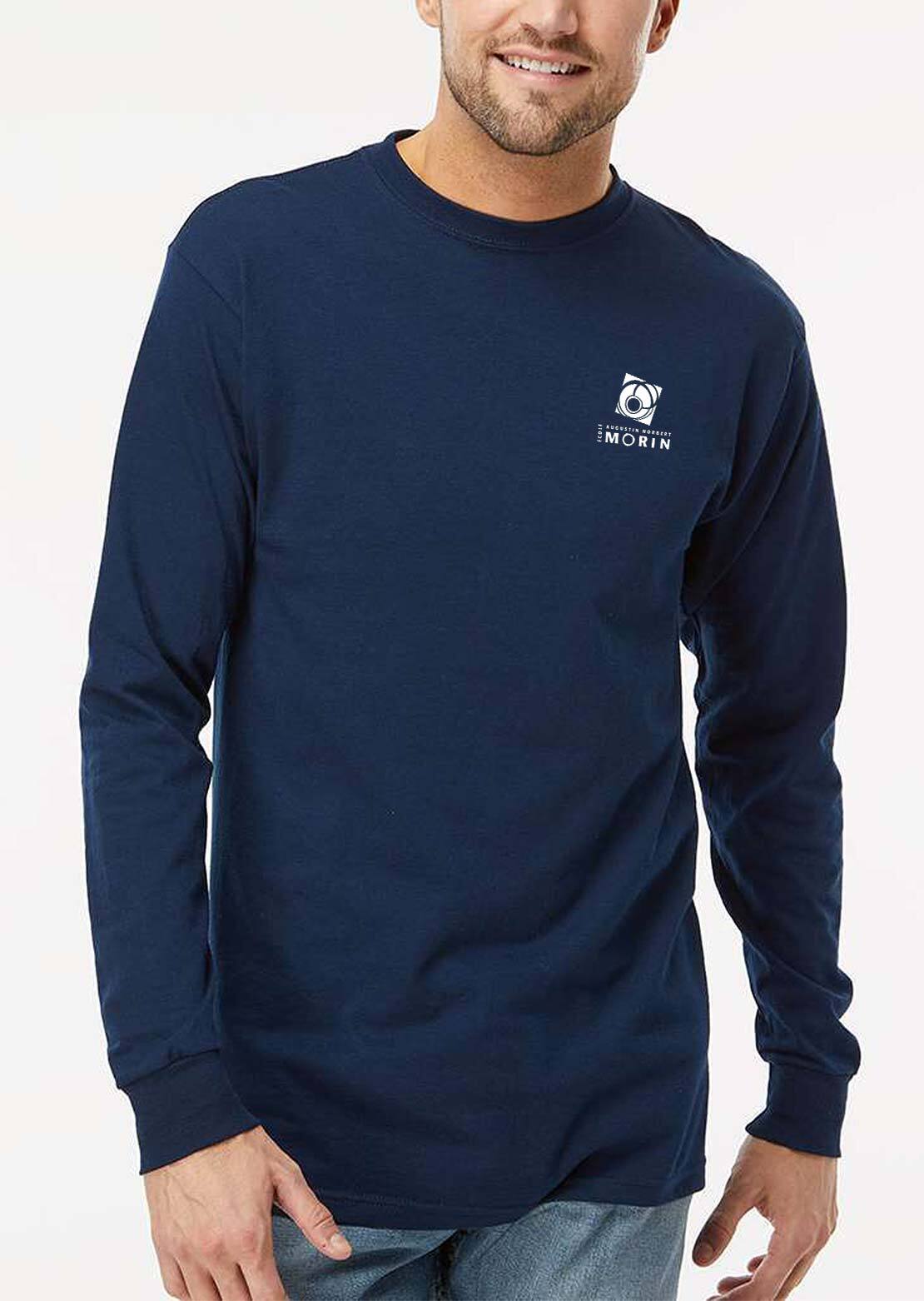 AN-MORIN Manches Longues Unisex Navy