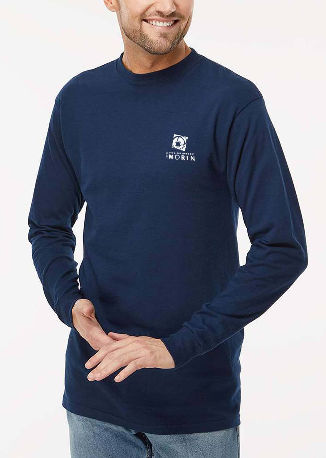 AN-MORIN Manches Longues Unisex Navy