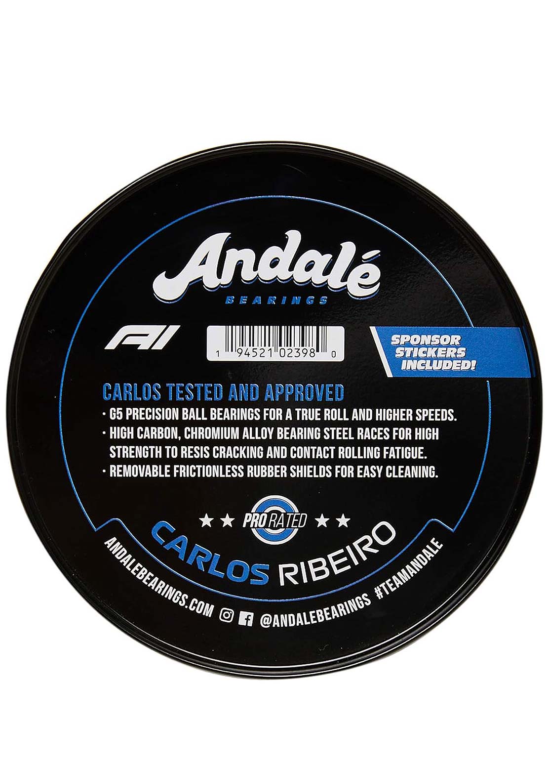 Andale Carlos Ribeiro Pro Single Bearings