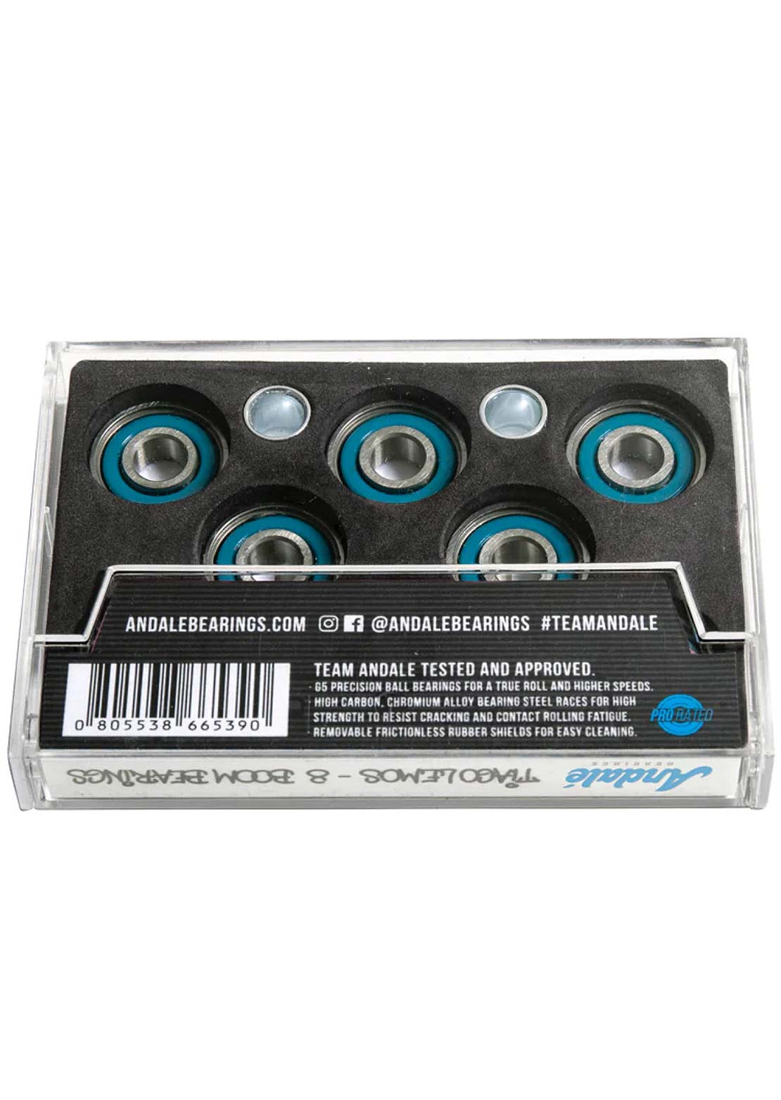 Andale Tiago Cassette Case Single Bearings