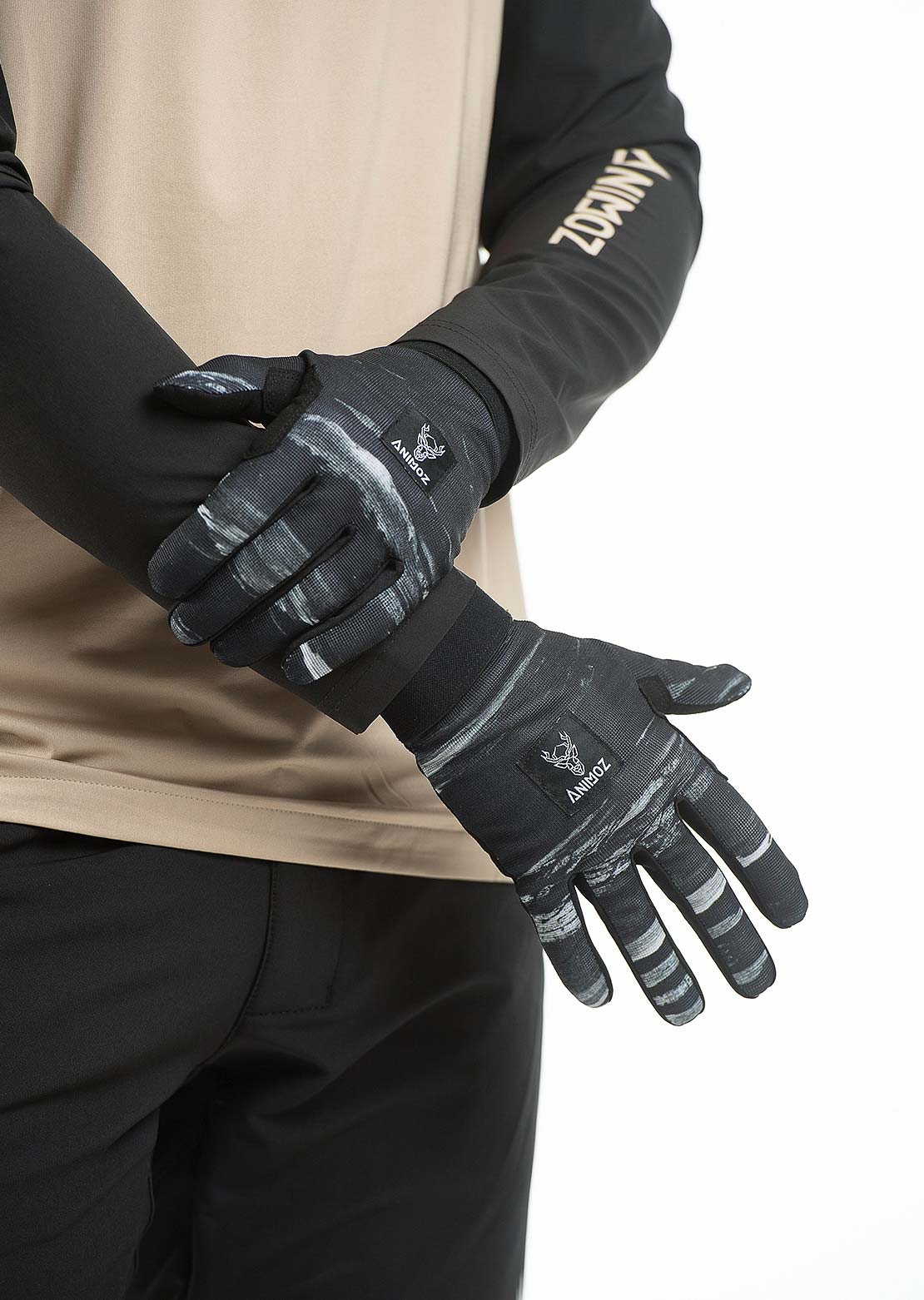 Animoz Unisex Wild Claw Gloves Black