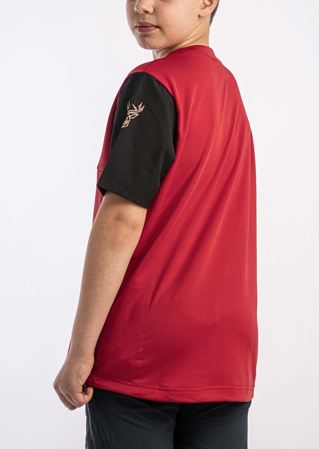 Animoz Junior Wild Short Sleeve Jersey Red