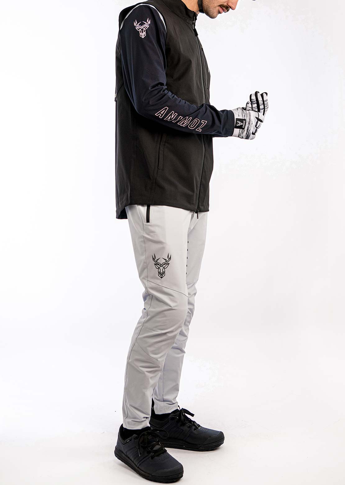 Animoz Men's Pure Gilet Jacket Black