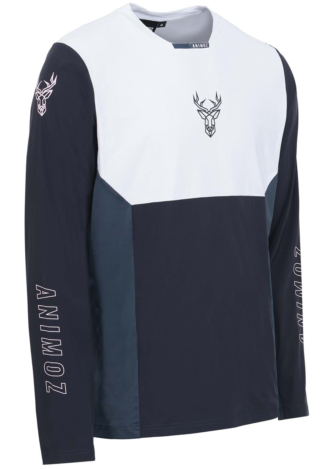 Animoz Men's Pure Long Sleeve Jersey Blue Navy
