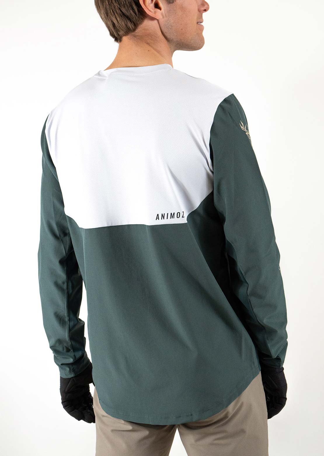 Animoz Men's Pure Long Sleeve Jersey Green