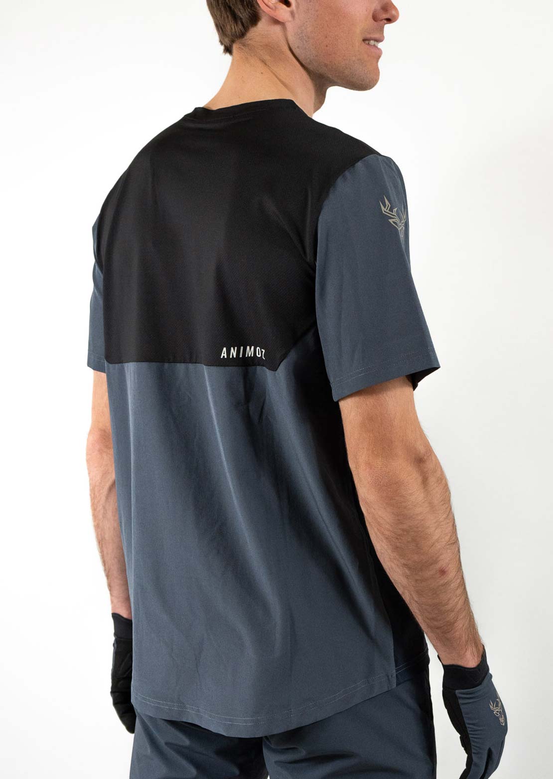 Animoz Men's Pure Short Sleeve Jersey Blue Night