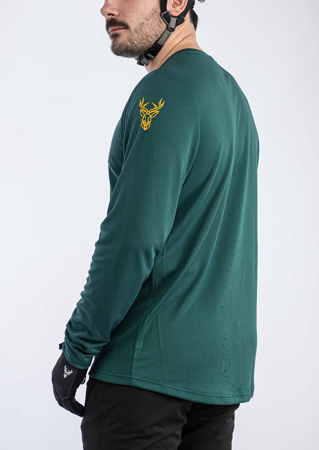 Animoz Men's Raw Long Sleeve Jersey Green