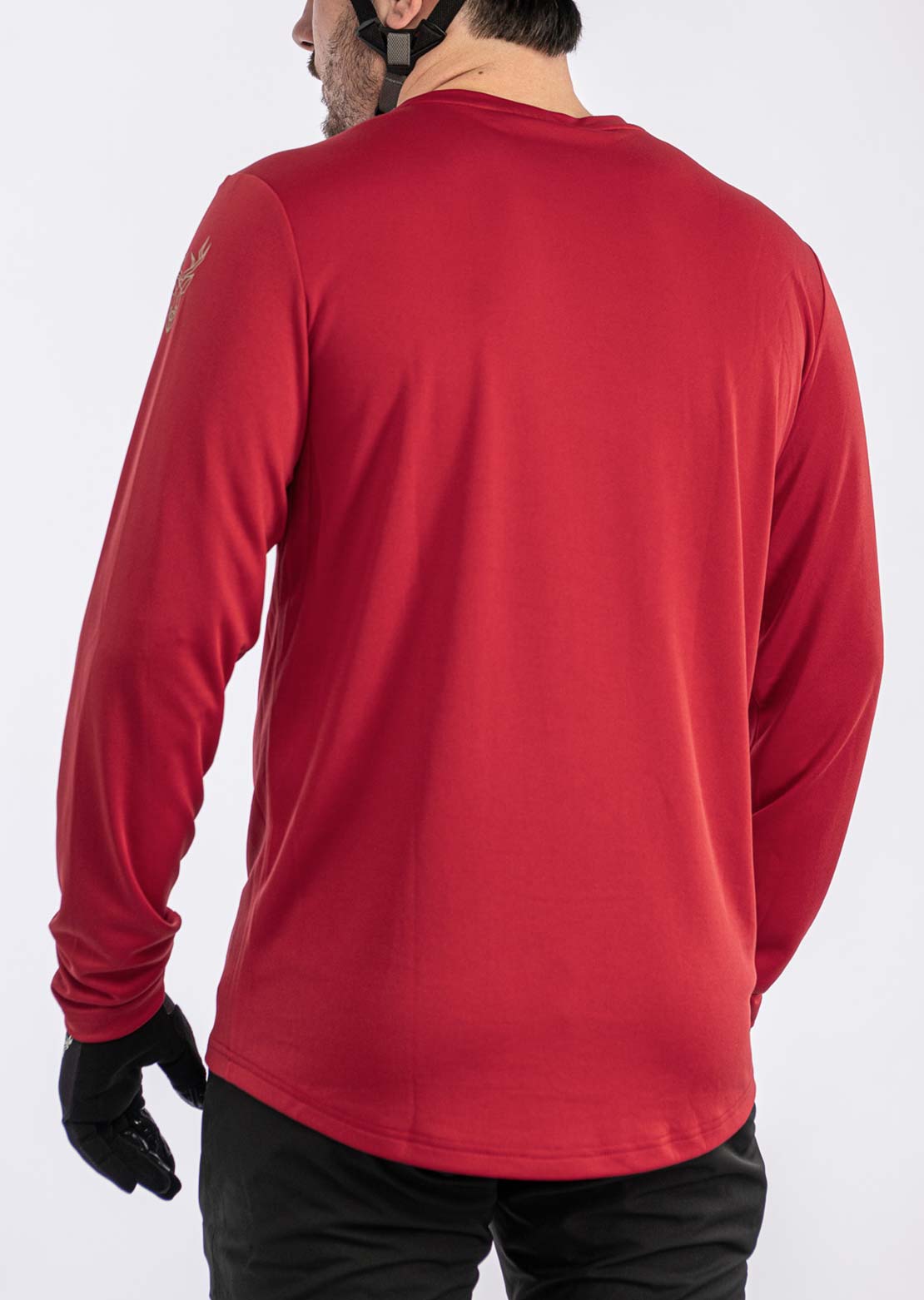 Animoz Men's Raw Long Sleeve Jersey Red