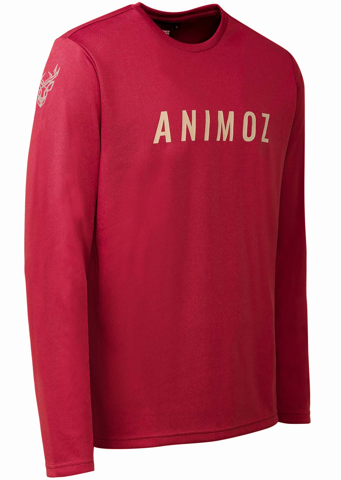 Animoz Men's Raw Long Sleeve Jersey Red