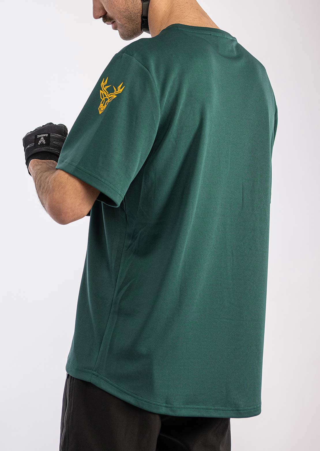 Animoz Men's Raw Short Sleeve Jersey Green